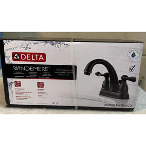Delta Windemere 25996LF-OB-ECO oil rubbed bronze lavatory faucet new in box
